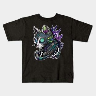 Cyber Kitty T-Shirt 4 Kids T-Shirt